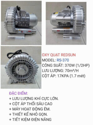 Đặc điểm Máy Thổi Khí Con Sò Resun RS-370