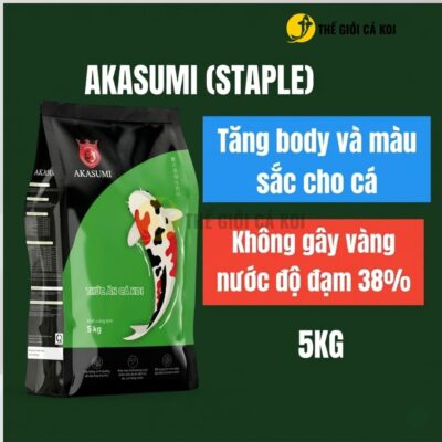 Cám Cá Koi Akasumi Staple giàu dinh dưỡng cho cá koi