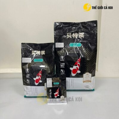 Cám cá koi Bethech Growth với 2 kích cỡ