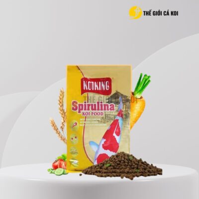 Cám cá koi KoiKing Spirulina
