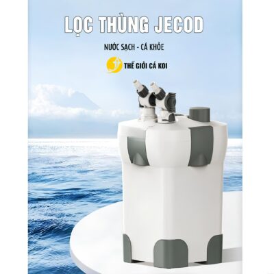 Lọc thùng bể cá JECOD cho nước sạch - cá khỏe