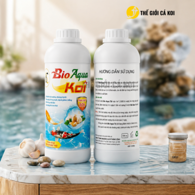 Men vi sinh bổ sung lợi khuẩn đường ruột cho cá koi