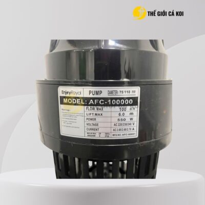 Thông số máy bơm AFC 100000