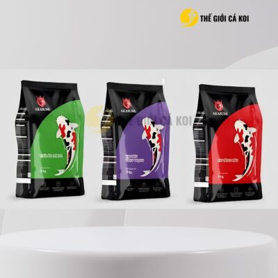 Trọn bộ sản phẩm cám cá koi Akasumi