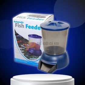 Máy cho ăn Jebao Kèm Pin - Cho Cá Ăn Tự Động Hồ Cá Koi