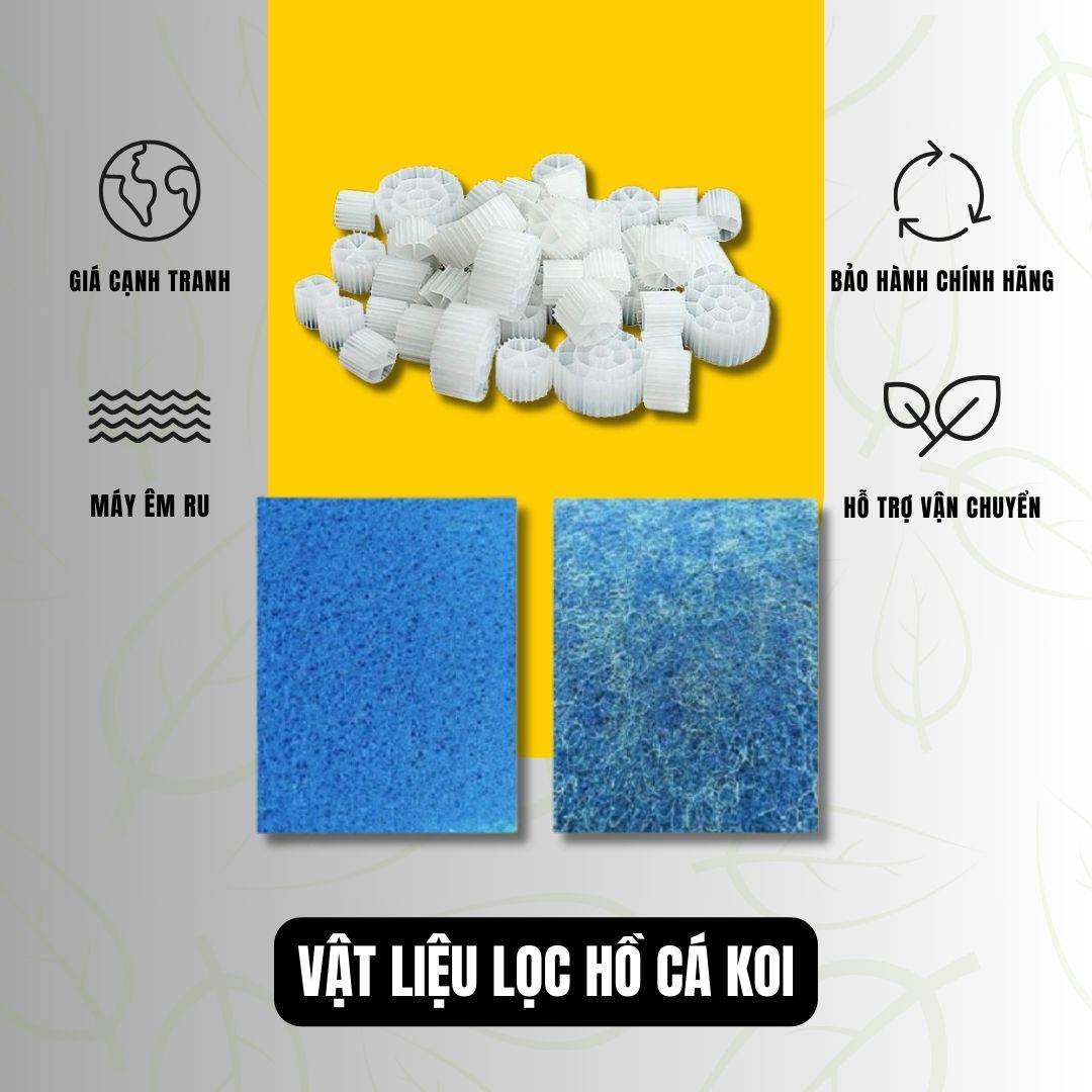 Vật Liệu Lọc Hồ Cá Koi