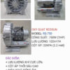 Đặc điểm Máy Thổi Khí Con Sò Resun-750
