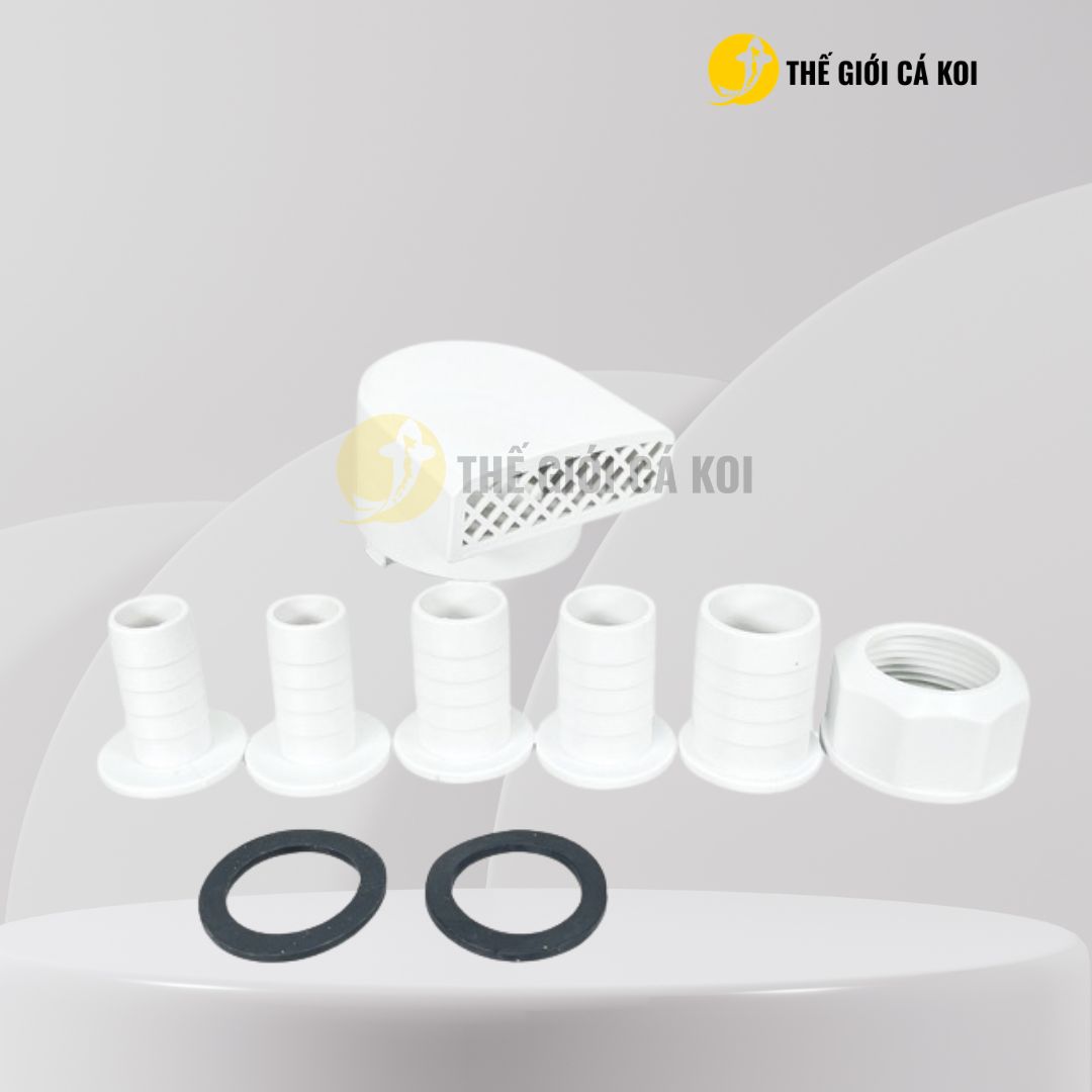 Các phụ kiện đi kèm trong máy bơm hồ cá Baoyu BY-F