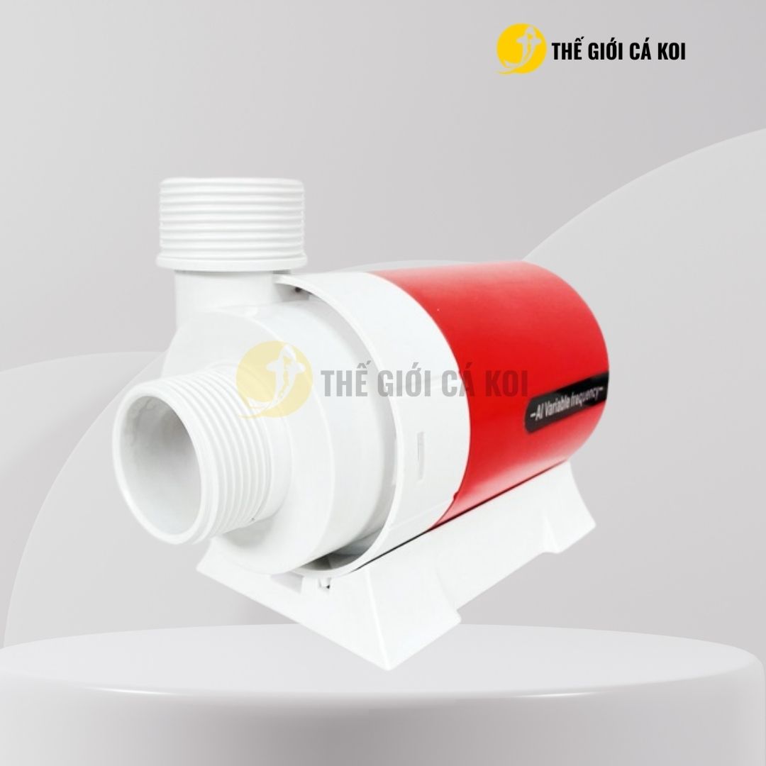Thiết kế đỏ trắng đặc trưng của máy bơm hồ cá Baoyu BY-F
