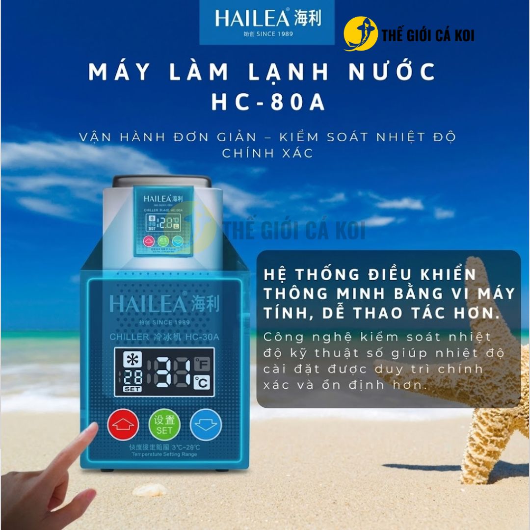 Hệ thống điều khiển kiểm soát nhiệt độ nước