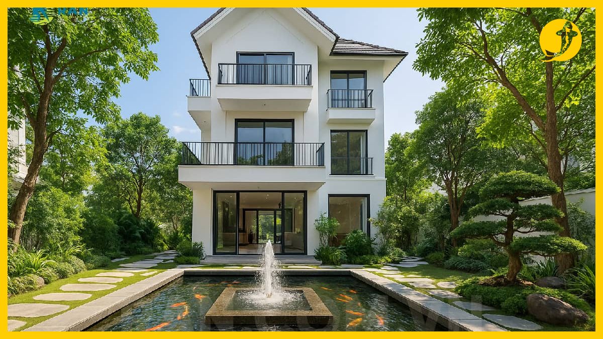 Bảng chi phí hồ cá koi đẹp cho biệt thự Bảng chi phí hồ cá koi đẹp cho biệt thự